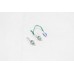 Dangle Earrings Blue Topaz Women's Silver Solid 925 Gemstone Handmade D591